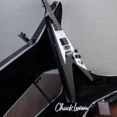 Gibson Custom Shop Kirk Hammet 1979 Flying V Electric Guitar - Ebony - #KH046 image 9