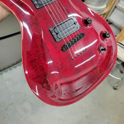 Carvin CT6 Electric Guitar - Deep Red W/ HSC (C016-44) image 19