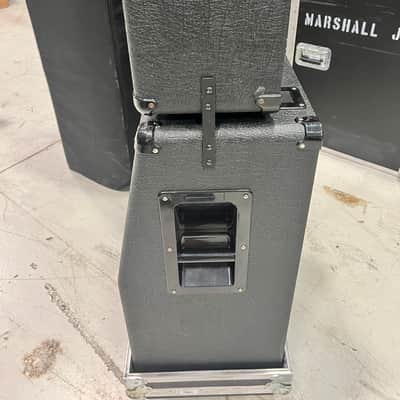 Marshall JCM 900 Model 4100 Amp Head with 1960A 4x12 Cabinet half stack - Black w/ Road Case image 9