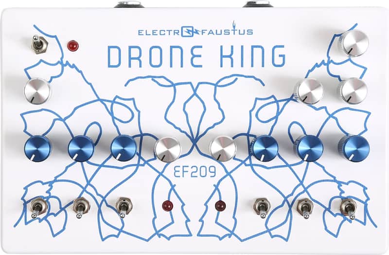 Electro-Faustus Drone King Synth Noise Generator Effects Pedal image 1
