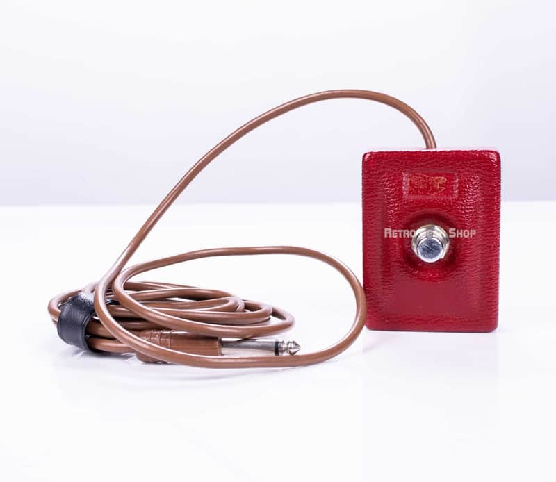 Ace Tone Red Foot Switch for vintage organ amp effect footswitch drum machine image 1