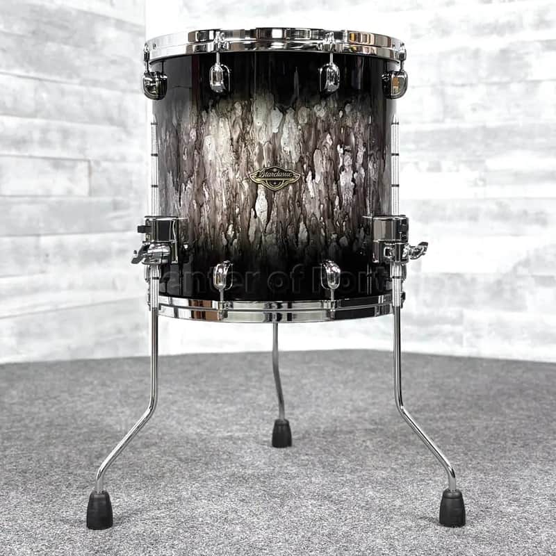 Tama Starclassic Walnut/Birch Floor Tom 14x14 Molten Platinum Burst image 1