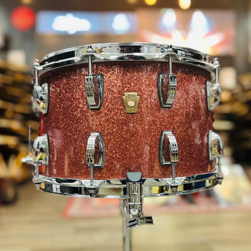 Ludwig Classic Maple 8x14" Snare Drum (Hybrid Copper Sparkle) image 1