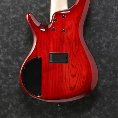 Ibanez Adam Nitti Signature 5str Electric Bass w/Bag - Transparent Wine Red Burst (ANB205TWB) image 7