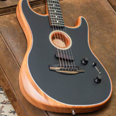Fender American Acoustasonic Strat 2024 | Black image 5