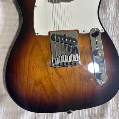Fender American Standard Telecaster with Maple Fretboard 2008 - 2015 2-Color Sunburst image 4