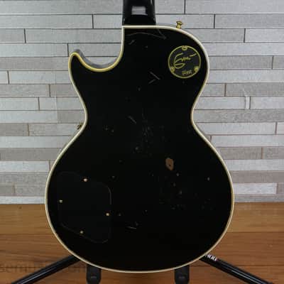 Gibson Custom Shop Murphy Lab Eric Clapton Signature '58 Les Paul Custom Reissue Relic - Ebony image 2