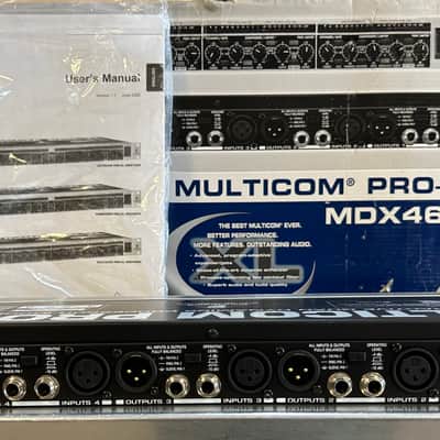 Behringer Multicom Pro-XL MDX4600 4-Channel Audio Interactive Dynamics Processor early-2000s - Black / Silver image 6
