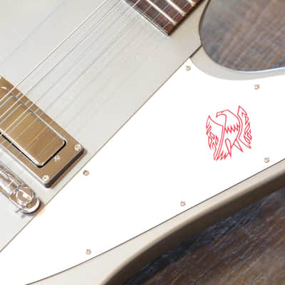 MINTY! 2019 Gibson Limited Edition Firebird I Electric Guitar Silver Mist + Case image 4