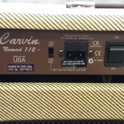 Carvin VT50 2016 Tweed image 12