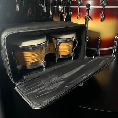 L.P. Latin Percussion Generation II Bongos w/Comfort Curve II Rims & Deluxe LP Bag image 10