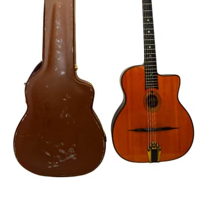 Gitane DG-250 Professional Gypsy Jazz Acoustic Guitar, Natural (Pre 2010) w/ Case image 1