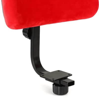 Gator Air Glide Drum Throne with Backrest GP-DTH-ASD-RD/ 1 Year Manufacture Warranty image 2