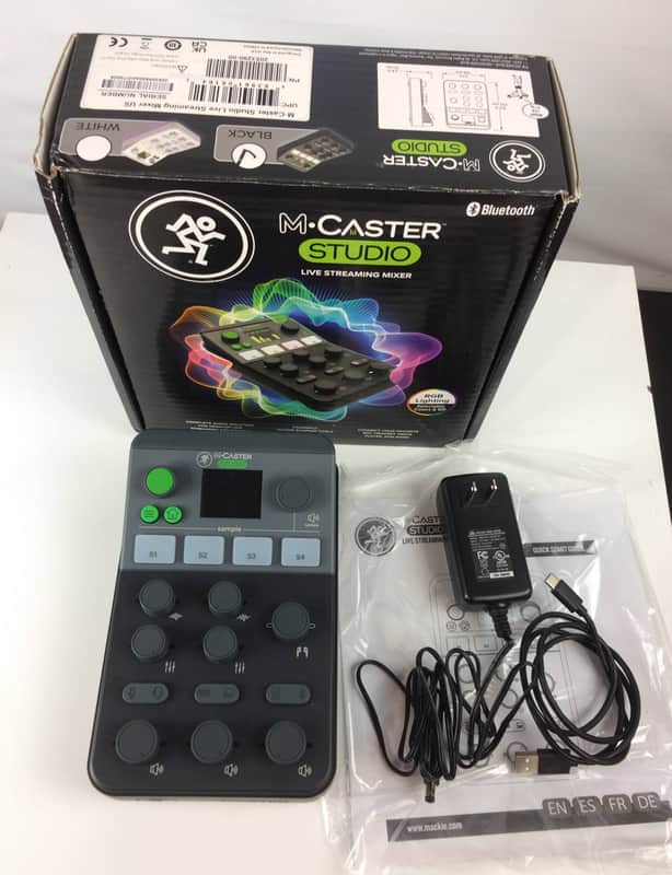 Mackie MCaster Studio Desktop Live Streaming Mixer - Unbeatable Price!