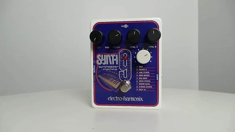 Electro Harmonix SYNTH 9 Synthesizer Machine Pedal SYNTH9 for Guitar or Bass -used **mint-in-box!! image 1