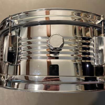 CB Drums SP Series snare drum - Chrome over Steel image 2
