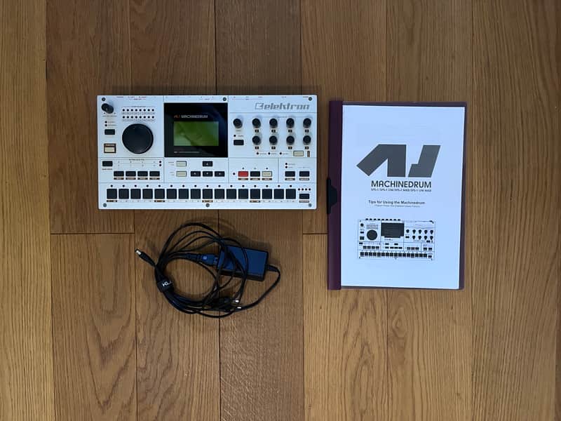 Elektron Machinedrum SPS-1 MKII 2007 - 2010 silver + Decksaver image 1