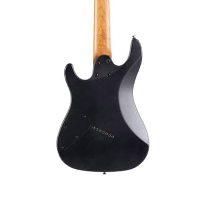 Cort KX Series Multi-Scale 7-String Electric Guitar - Open Pore Black image 2