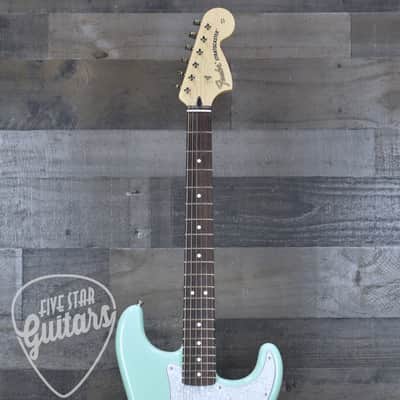 Pre-Owned Fender Tom Delonge Stratocaster - Surf Green with Gigbag image 4