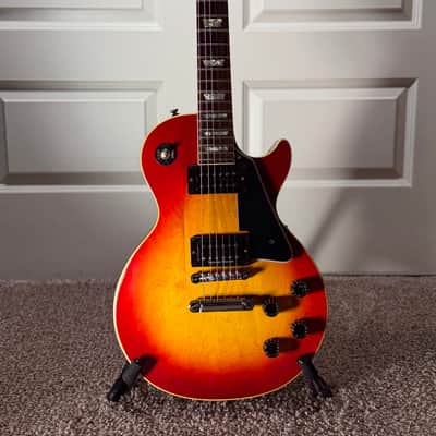 Gibson 1974 Les Paul Deluxe "Standard Conversion" - Cherry Sunburst image 1