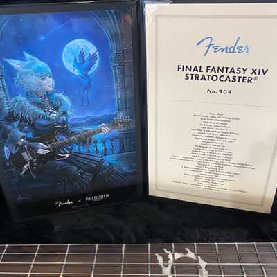 Fender MIJ Final Fantasy XIV Stratocaster #JD22100423 (8lbs, 1.3oz) image 7