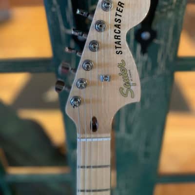 Squier Affinity Starcaster Deluxe HH Semi-Hollow Electric Guitar Sienna Sunburst image 9