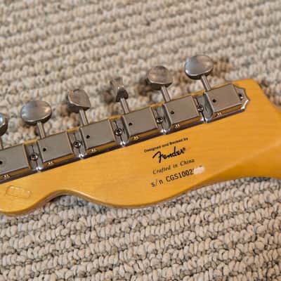 Squier Classic Vibe 50's Telecaster (Neck & Tuners Only) - Stripped Truss Rod - AS IS/FOR REPAIR image 4