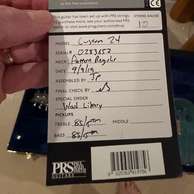PRS Custom 24 Wood Library image 15
