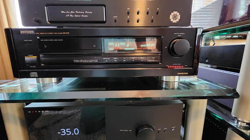 Onkyo GRAND INTEGRA DX-G10 CD PLAYER

 1989 Black image 1