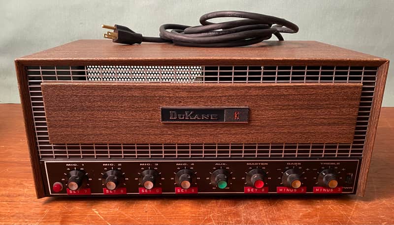 Dukane 1A780A 1B780A Tube Guitar/Harp Amp, 8417 60 watts image 1