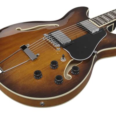 Ibanez AS7328-TBC Artcore AS Hollow Body Guitar 6-String Baritone - Tobacco Brown image 8