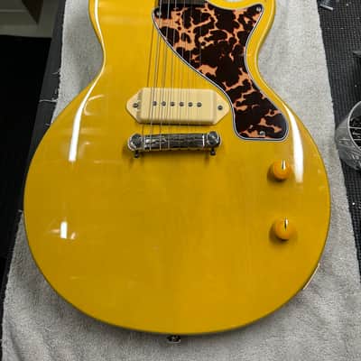 Epiphone Les Paul JR Custom Shop 2011 - TV Yellow, Upgraded w/Hard Shell Tweed Case image 13