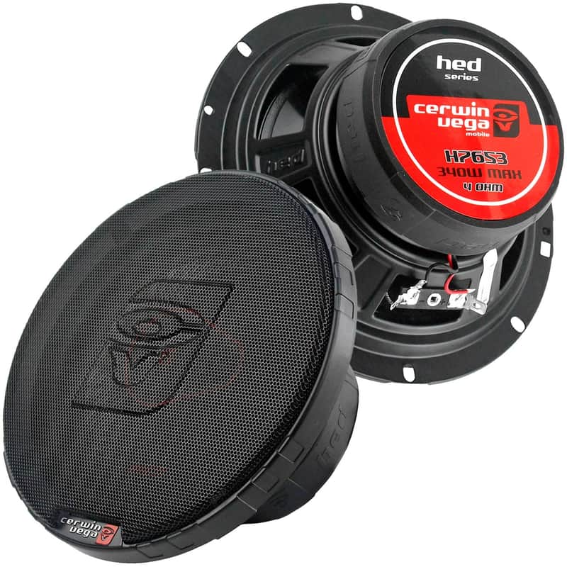 Cerwin Vega H7653 6.5" HED Series 3-Way Coaxial Speakers 340 Watts image 1