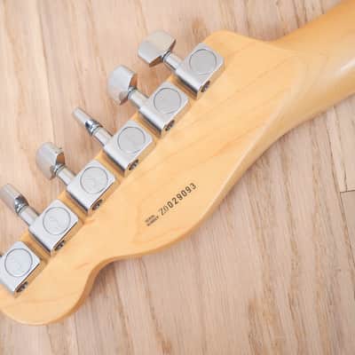 2000 Fender Telecaster Thinline USA Ash Body Olympic White Double Bound w/ Case, Lollar Pickups image 5