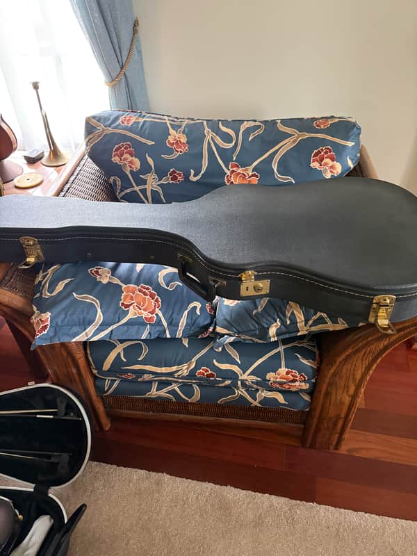 Alvarez Model 5071 black Hard Shell Case image 1