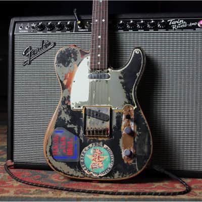 Fender Custom Shop Joe Strummer Clash Telecaster 2000s - Relic image 3