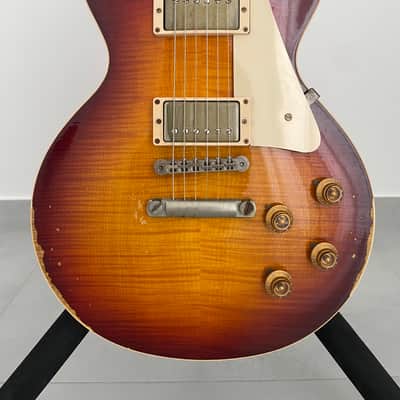 Gibson Les Paul 1959 Heavy Aged R9 2014 - Bourbon Burst image 1