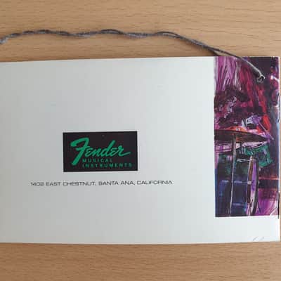 [Vintage] Fender Instruction Manual for Bass VI 1960's (#1) image 2