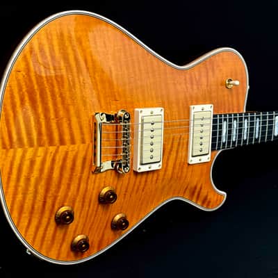 Knaggs Guitars - Kenai - Amber Burst - T2 Top, Body, Head Stock, P90's - Block Inlay - Gold Hardware - OHSC - Call for Best Price !!! image 3