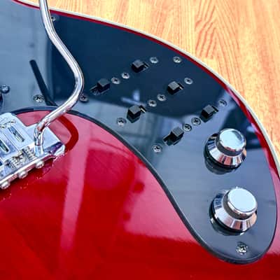 ⚡️2003⚡️ Burns London Brian May Signature Red Special~ Cherry Red Korean Made! image 8