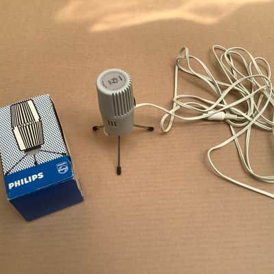 PHILIPS EL 3757 / 00 stereo MICROPHONE VINTAGE TRIPOD OR STAND STEREO MICROPHONE RARE image 4