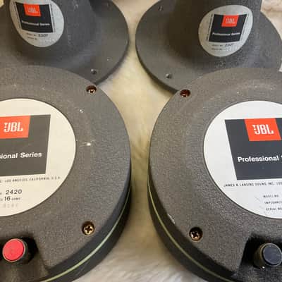 JBL 2420/2307/2308 driver studio monitors (4331) set( 6pz) image 3