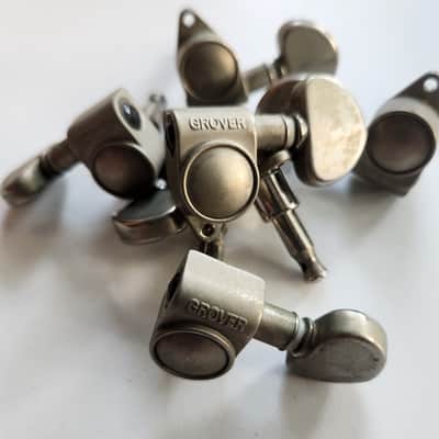 Grover Vintage Rotomatic 3+3 Tuning Heads 1999// Natural Relic!! image 5