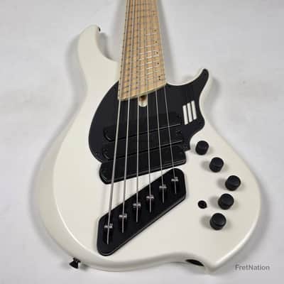 Dingwall NG3 6-String Matte Ducati White Pearl Bass w/ Bag 9.72lbs #19965B B-Stock image 4