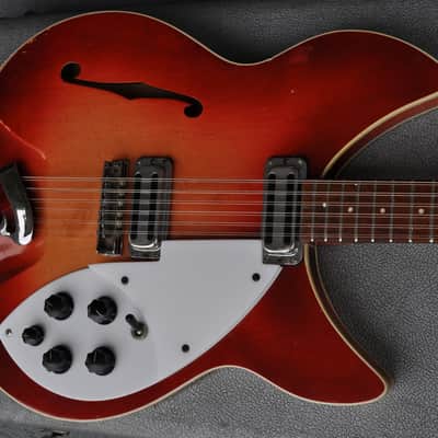 Original 1965 Rickenbacker Rose Morris Model 1993 Export 12-String Fireglo image 25