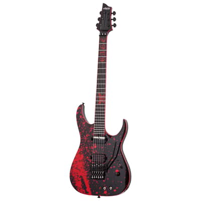 Schecter Sullivan King Banshee 6FRS - Obsidian Blood image 2