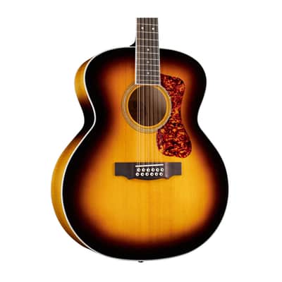 Guild F-2512E Deluxe Maple Jumbo 12-String A/E Guitar - Antique Burst - B-Stock image 1