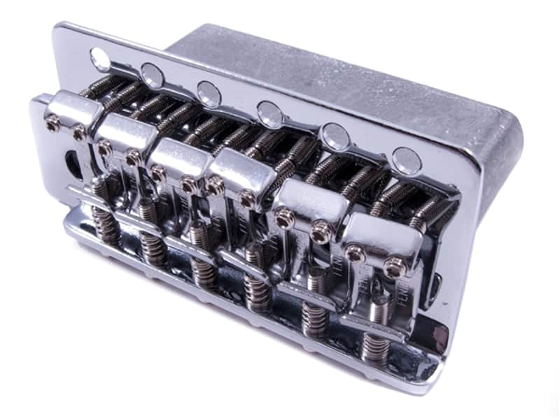 Fender 007-1016-000 Standard Stratocaster Vintage-Style Left-Handed Bridge Assembly image 1