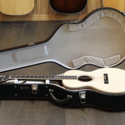 Santa Cruz "F" Custom Walnut Acoustic Guitar Natural + OHSC image 21