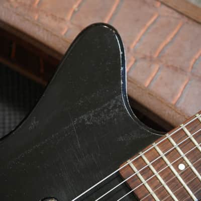 1950's Danelectro U-1 3011 Electric Guitar Black + Case image 3
